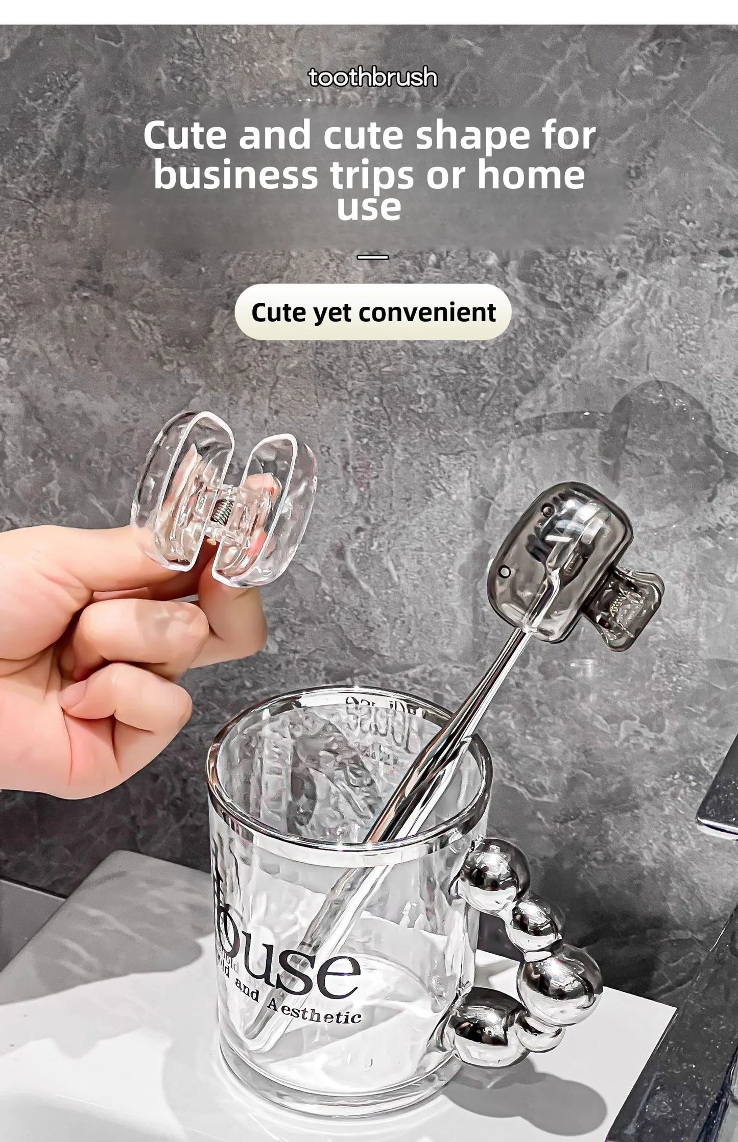 Protège-Brosse à Dents Portable (Lot de 2)